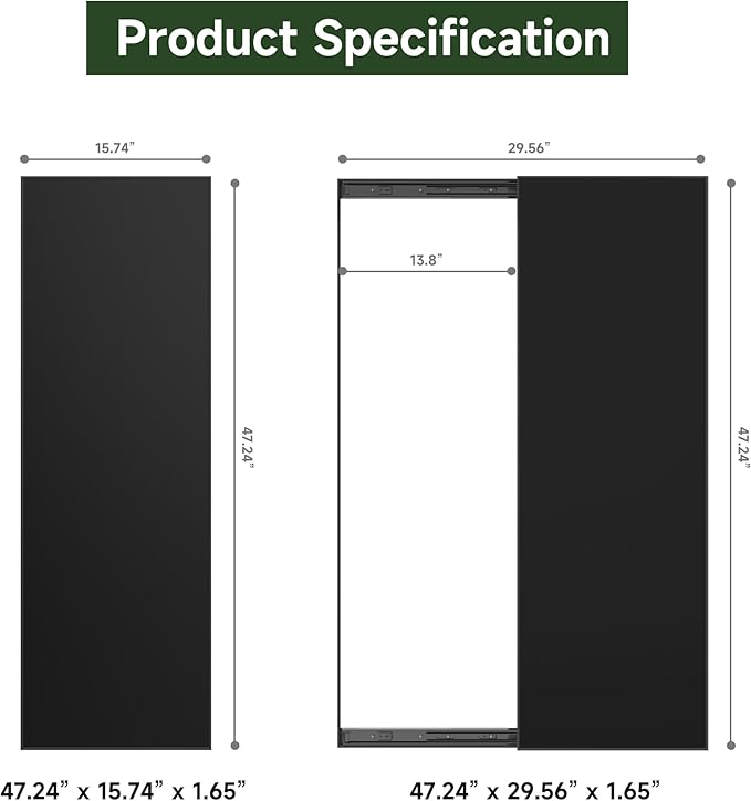 SELEAD 2-in-1 Magnetic Chalkboard - Image 8