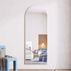 Rowjut Floor Mirror Arched Mirror Full Length 56"X20"Full Length Mirror can be - Image 7
