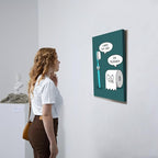 DIHSIEG Inspirational Canvas Wall Art funny bathroom wall art Print Poster - Image 8