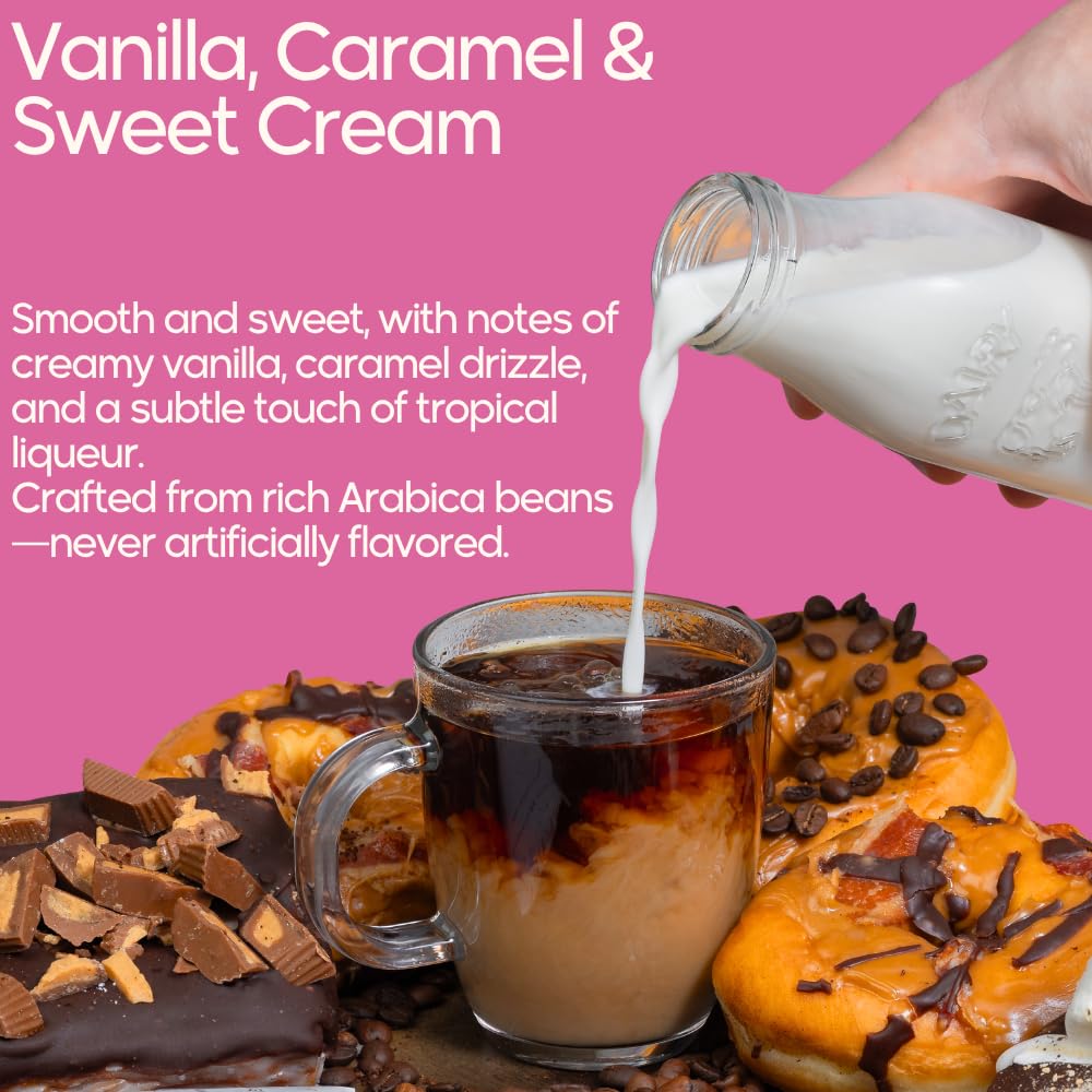 Sarasota Coffee 1905 Cold Brew Coffee Bags | Sweet Cream Jamaican Me Crazy | Blonde-Medium Roast | Smooth & Low Acid | Ground Filter Packs | Cold Brew Kit Makes 14 Cups | Creamy Vanilla & Caramel Notes