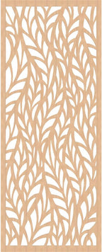 35 3/8"W x 89 3/8"H x 1/4"T Ortonville Decorative Fretwork Wood Wall Panels - Image 4