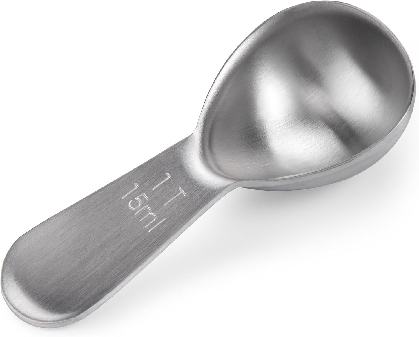 18/8 Stainless Steel Coffee Scoop, Doosu Heavy Duty Metal Tablespoon Measuring Spoon for Ground Coffee Tea Powder (1 tbsp/15 ml)