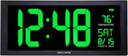 AcuRite 76101M Oversized LED Clock by AcuRite