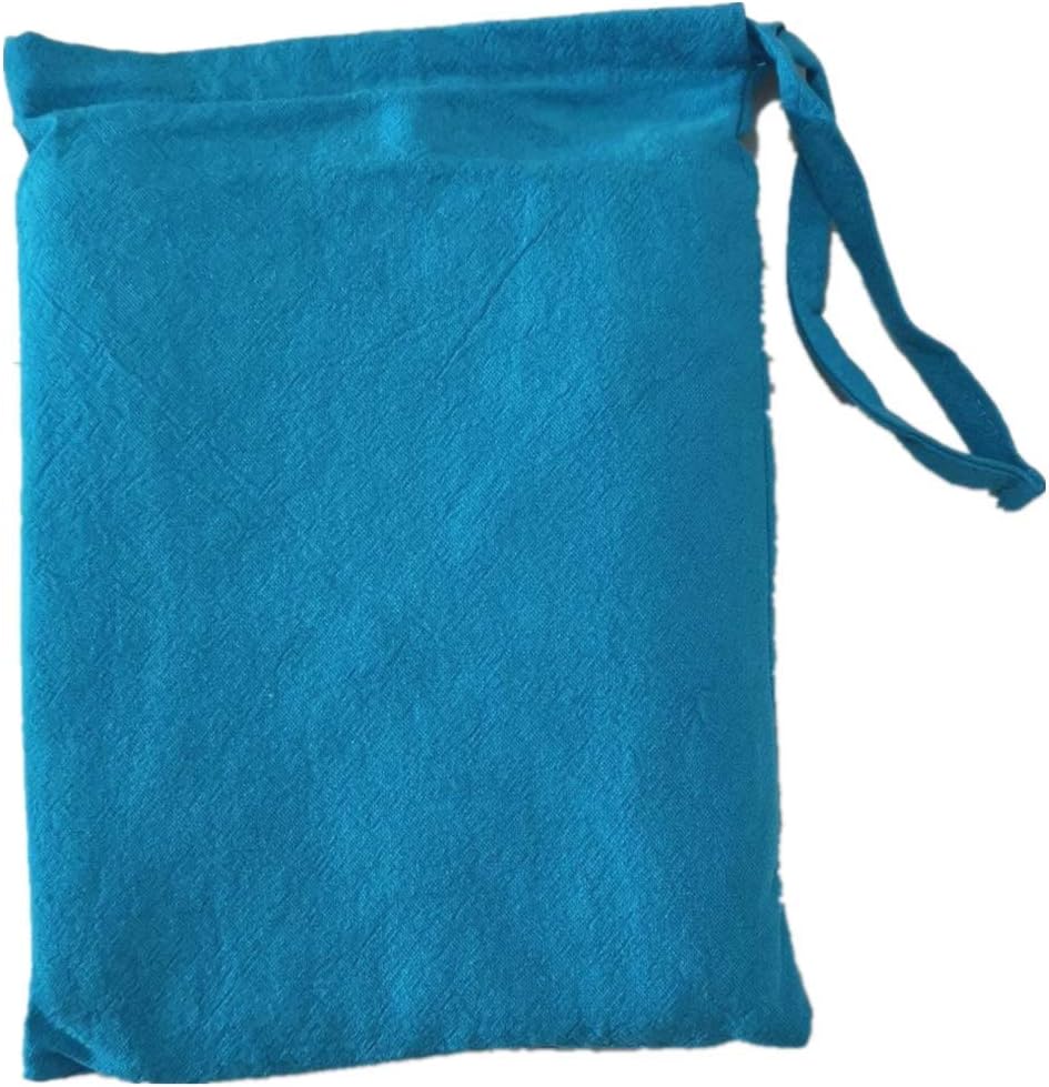 Cotton Linen Japanese Apron Halter Cross Back Bandage X Shape Aprons Two Pockets