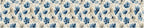 Blue Floral Wall Border 196x4 Inch Peel and Stick Vintage Flower Wallpaper - Image 8