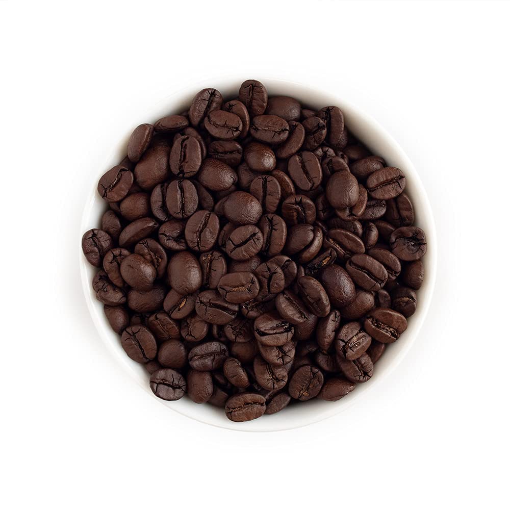 Fresh Roasted Coffee, Dark Brazil Cerrado, 5 lb (80 oz), Med-Dark Roast, Whole Bean, Kosher