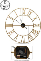 Sorbus Large Wall Clock for Living Room Decor - Image 9