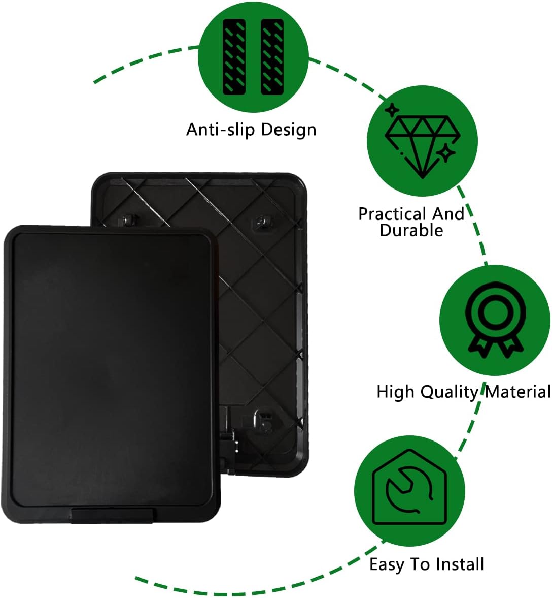 Diteje Kitchen Appliance Sliding Tray,Appliances Rolling Slider Moving Caddy Under Cabinet Countertop Compatible with Ninja Grill,KitchenAid Stand Mixer,Keurig Coffee Maker,Instant Pot,Blender