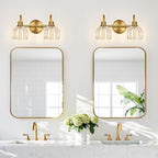 Bathroom Vanity Light, Brushed Gold Vanity Lights - Image 7