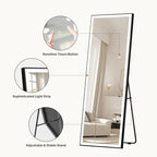 Kosmonia 71x28 Full Length Mirror, Dimmable 3 Color LED Light w/Light Memory - Image 4