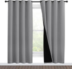 NICETOWN Full Shade Curtain Panels, Pair of Energy Smart & Noise Blocking Out by NICETOWN