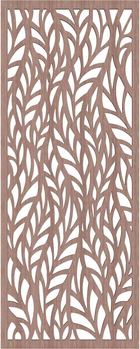 15 3/8"W x 39 3/8"H x 3/8"T Ortonville Decorative Fretwork Wood Wall Panels - Image 2