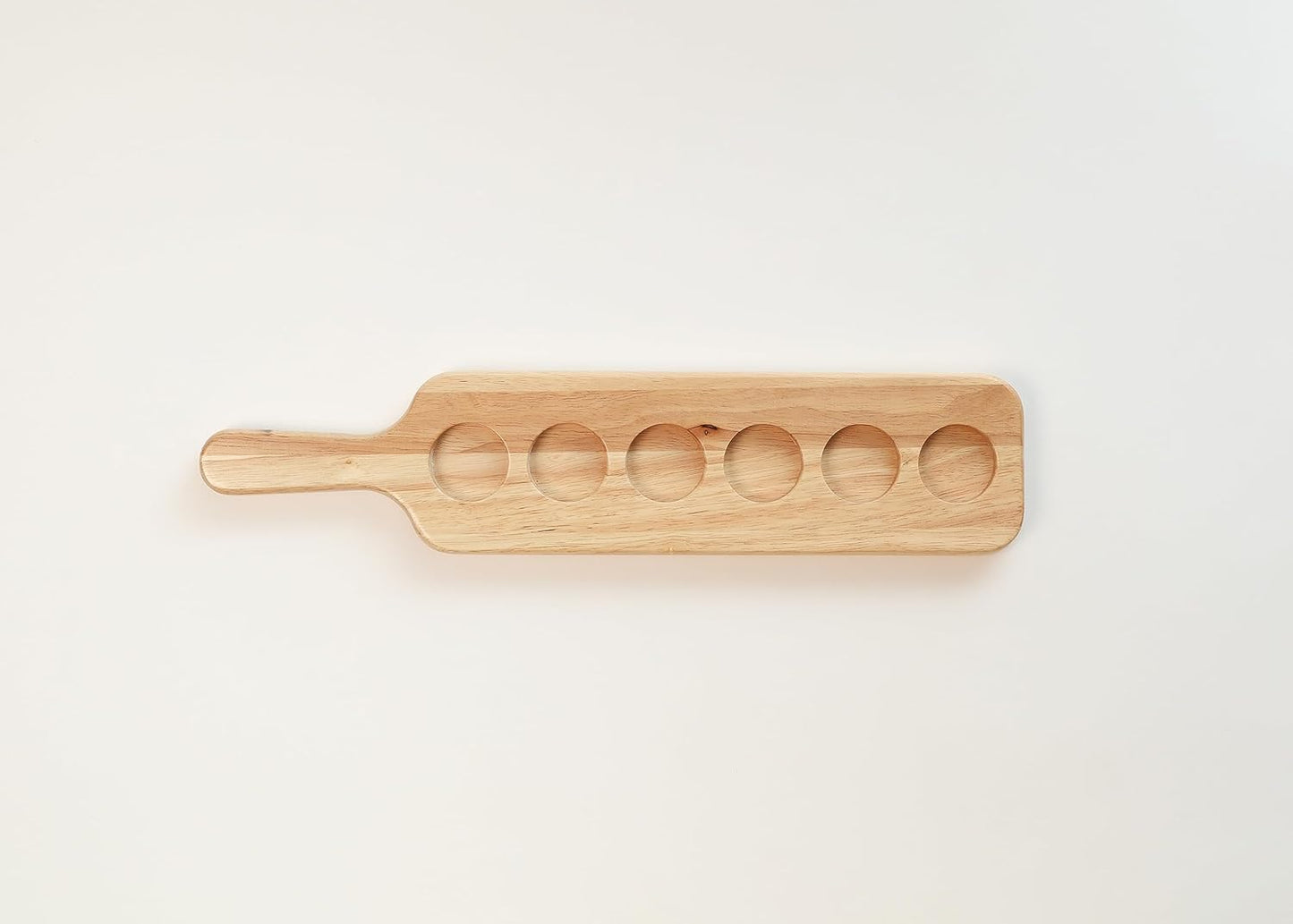 Saludi Colored Shot Glasses, 2oz (Set of 6) Multi-Color Glass with Wood Paddle - Luxury, Durable, Hand-Blown, Cute, Cool, Pink, Christmas, Rainbow, Unique, Tequila