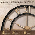 Pytha Sight 30 Inch Extra Large Giant Wall Clock, Oversized Round Silent - Image 4