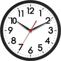 AKCISOT 14 Inch Wall Clock Silent Non-Ticking Modern Wall Clocks Battery by Akcisot