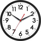 AKCISOT 14 Inch Wall Clock Silent Non-Ticking Modern Wall Clocks Battery by Akcisot