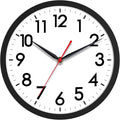 AKCISOT 18 Inch Wall Clock Large Silent Non-Ticking Wall Clocks Battery Operated by Akcisot