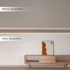 3D Wall Panels - 4PCS 47.2"x23.6" Faux Stone Wall Covering - MCM Modified Clay - Image 3
