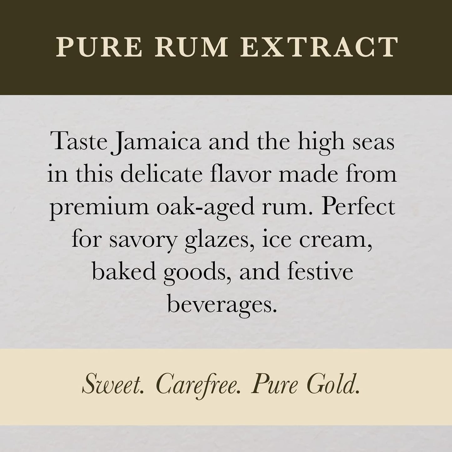 Cook's, Pure Rum Extract, For Baking, Ice Cream, Candies, Cakes, 8 oz