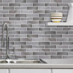 100 Vintage Grey Faux Brick Wall Tiles, 3D Thin Brick Veneers - Image 7