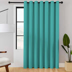 ChrisDowa Room Divider Curtain 120 Inches Long, Wide Blackout Sliding Door by ChrisDowa