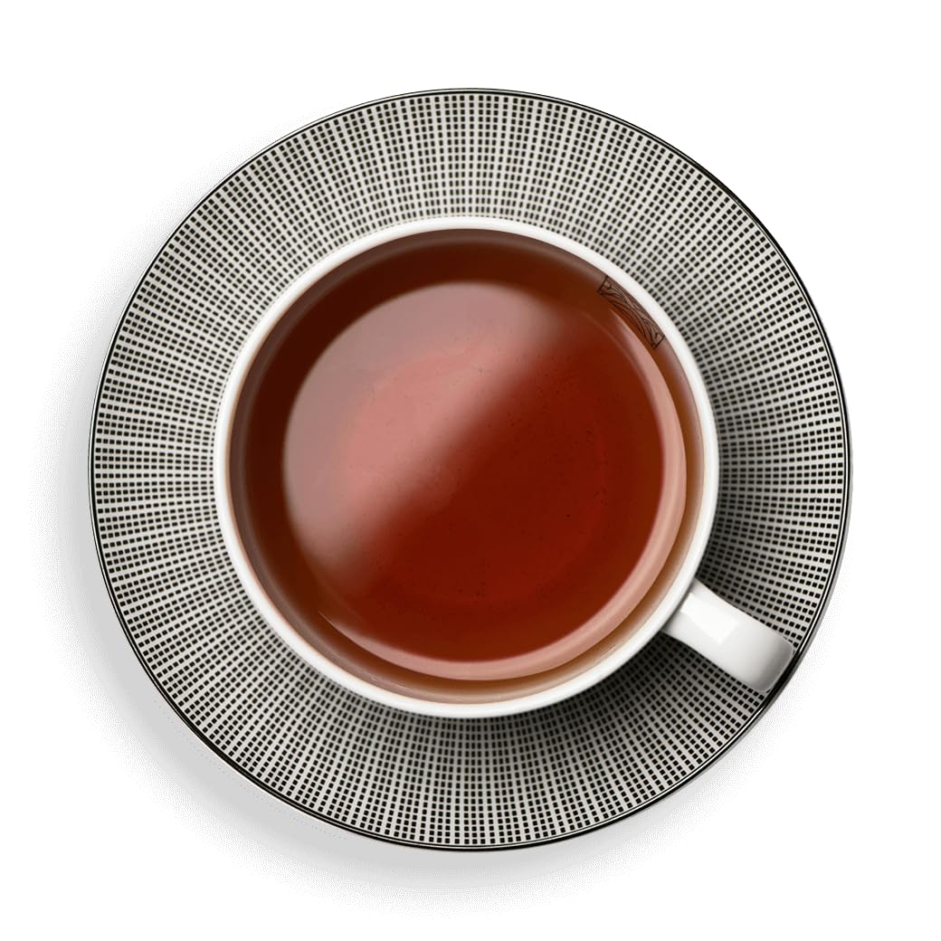 Dammann Freres Sachets, Quatre Fruits Rouges Tea Bags, Premium Gourmet French Black Tea, Blend Strawberry, Cherry, Raspberry, Red Currant Flavors, Individually Wrapped, 24 Count (Single Pack)