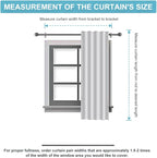 RYB HOME White Curtains Drapes - Image 8