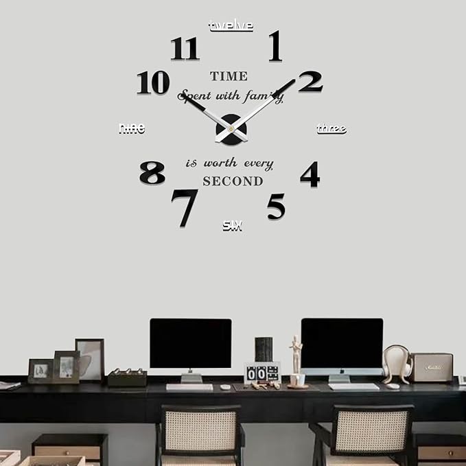 VANGOLD Design Framless Wall Clock - Image 7