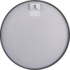 Itrue 30 Inch Round Wall Mirror, Brushed Black Metal Frame Circle Bathroom - Image 4