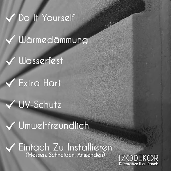 IZODEKOR 3D Stone Effect Wall Panels - Image 7