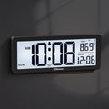 Soobest 8.5" Atomic Digital Wall Clock, Never Needs Setting, Auto Time Sync by Soobest