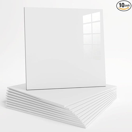 10pcs Peel and Stick Tile Shower Waterproof Marble Tiles Wall Panels, by Unknown