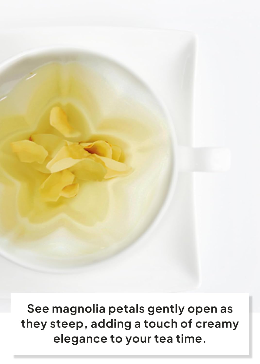 Korean Food, KKOKDAM Original Magnolia Flower Tea, Decaf Floral Blend, Fully Natural Flowers, No Caffeine, Sugar Free, Zero Calories, Made in Korea,10g