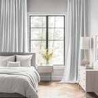 MIULEE Back Tab Light Blocking Curtains 96 Inch Long 2 Panels Set - Image 2