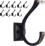 TUNNY 10 Pack Antique Design Wall Hanging Coat Hooks by TUNNY