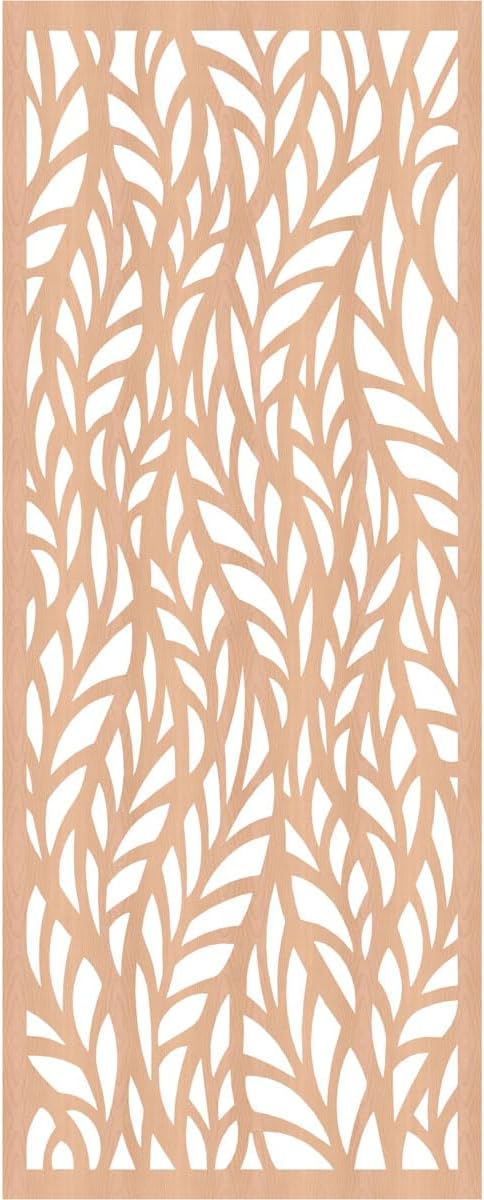 Ortonville Decorative Pierced Fretwork Wood Wall Panels, 17 3/8"W x 44 3/8"H x - Image 2