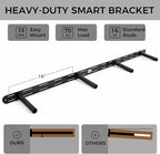 Floating Shelves 60 inch Long 8 "deep Set of 2, Heavy Duty Wood Wall Mounted - Image 3