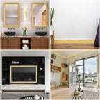 CRASPIRE 88.9x1.69in Peel Stick Foam Crown Molding Baseboard Trim Yellow Self - Image 4