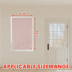 AJAZZ self Adhesive Portable 100% Blackout Curtains Simple and Easy to - Image 5