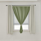 AJAZZ Self Adhesive Curtains 100% Blackout Shades Window Cover Sticky Curtain - Image 7