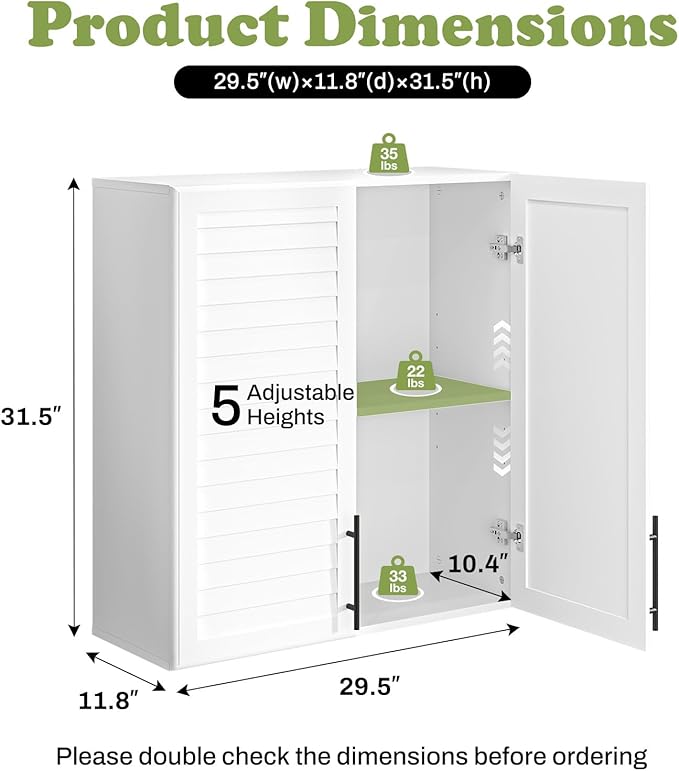 Furnaza Laundry Room Wall Cabinet - Image 2