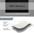 Customize Cordless Roller Shades Blackout Blinds - Image 4
