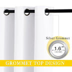 NICETOWN White Sliding Door Curtain - Image 2