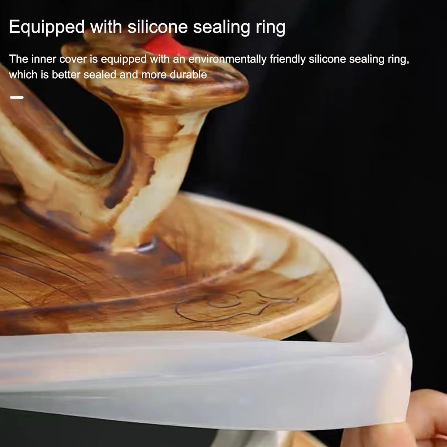 Ceramic Rice Storage Container Sealed Rice Bucket, Grain Dispenser Food Storage Jars, Chinese Jar Ceramic Decorative, for Cereal, Flour, Sugar, Coffee, Rice(47 * 37cm/18.5 * 14.5in)