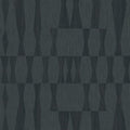 Tempaper Textured Blue Faux Grasscloth Geo Removable Peel and Stick Wallpaper by TempaperCo