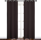 NICETOWN Thermal Curtains 84" Long, Energy Smart Thermal Insulated Solid by NICETOWN