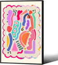 Funky Cute Kids Abstract Wall Art Trendy Bright Colorful Poster 16x24 inch by Medpol