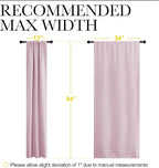 NICETOWN Kitchen Curtains, Privacy & Light Block Out Window Curtains & Drapes - Image 7