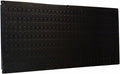 Wall Control Pegboard 16in x 32in Horizontal Black Metal Pegboard Tool Board by Wall+Control