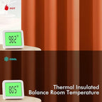 MIULEE Blackout Curtains for Bedroom Living Room 2 Panels, Thermal Insulated - Image 4